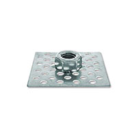 BigHead® Square Base Bondable Hex Nuts - 2