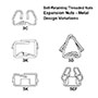 Mid Panel Multi-Thread Self-Retaining Expansion Nuts - 2