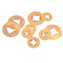 Plastic Zip-On Washers - 3